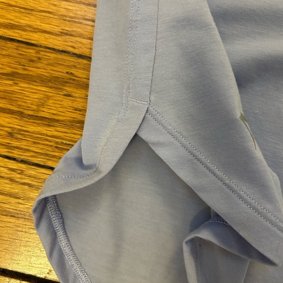 Ivivva Lululemon Blue Serene Heart Tank, size 10 - Picture 8 of 10